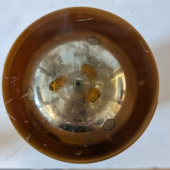 ALADDIN (1960's) Butterscotch Tartan Travel Thermos, Large Aladdin Thermos - Picture 7 of 10